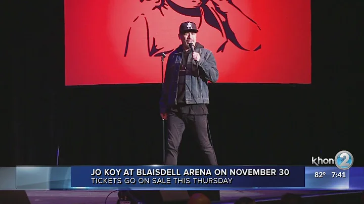 Jo Koy at the Blaisdell