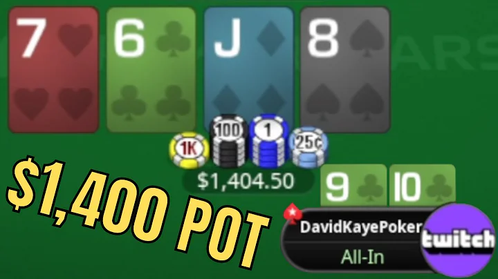 ALL-IN & Ahead For $1,400 | Poker Vlog #560