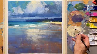 Painting Beach Reflections