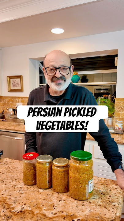 Let’s make some Persian Pickled Vegetables called Torshi ! #iranianfood #persianfood #torshi #recipe