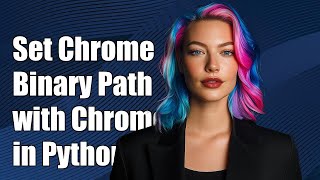 How to Set Chrome Browser Binary with ChromeDriver in Python