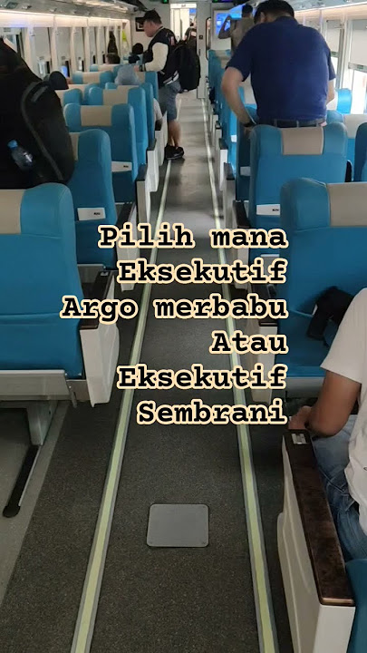 EKSEKUTIF ARGO MERBABU VS EKSEKUTIF SEMBRANI SEMARANG -GAMBIR  ada di diskripsi