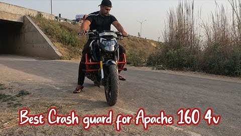 Customised Crash Guard for Apache rtr 160 4v