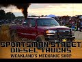 Sportsman Street Diesel Trucks from Weakland&#39;s Mechanic Shop with CS Pulling Promotions