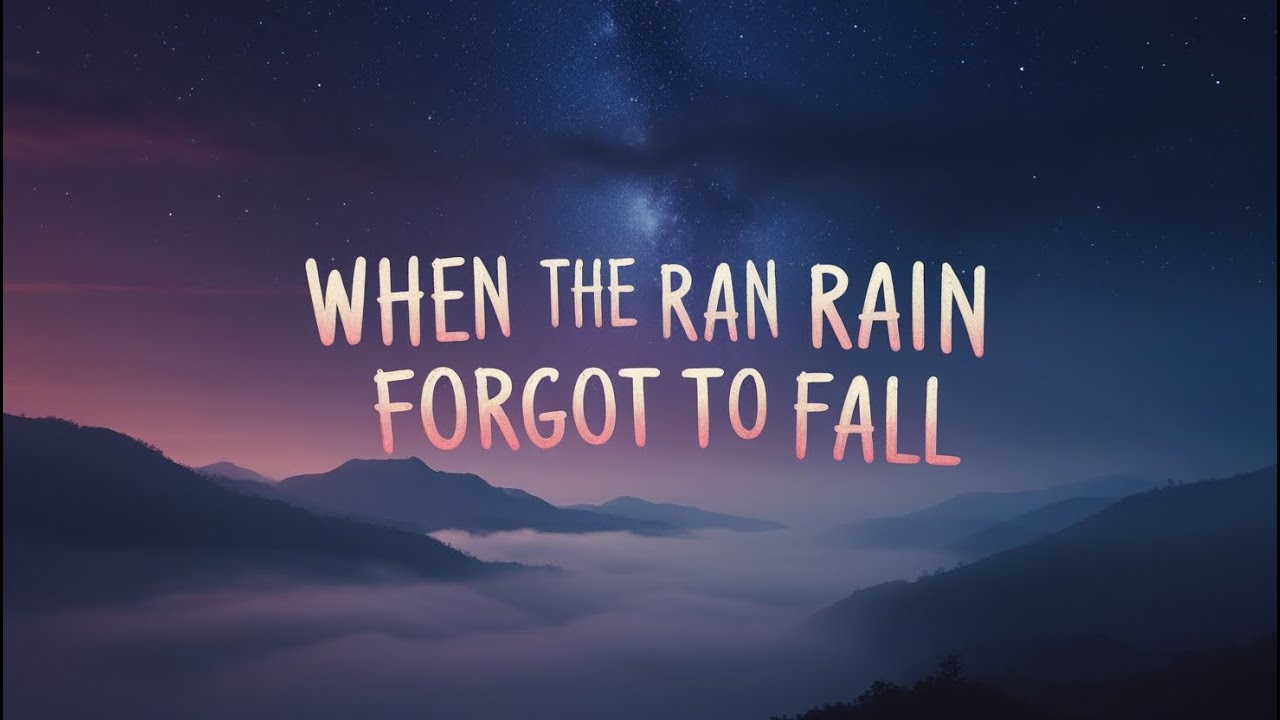 When the Rain Forgot to Fall ( Lyrics )