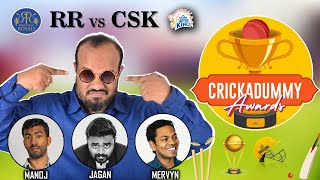 Crickadummy Awards - RR vs CSK| IPL 2021