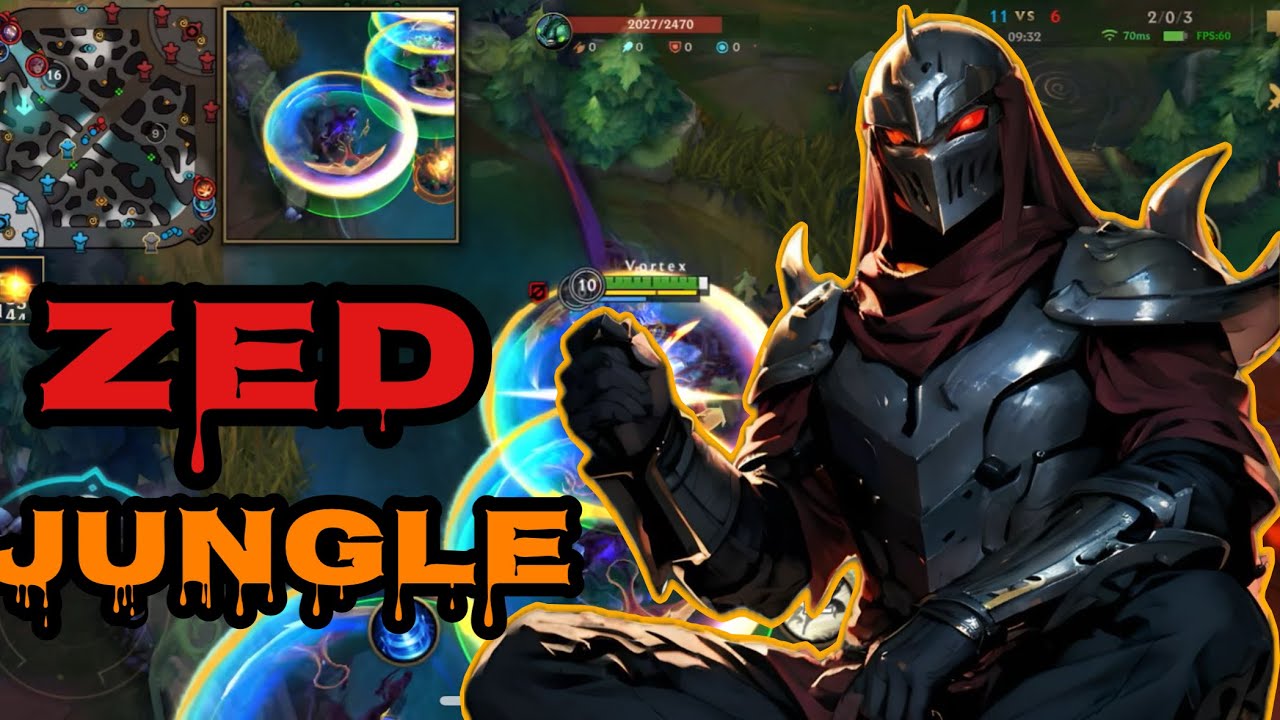 ⚫ INSANE Zed Mechanics in Wild Rift | High Damage | No Commentary
