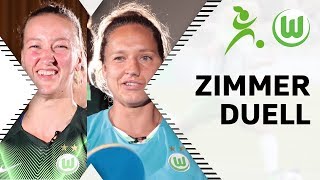Wer ist der größere Tollpatsch? | Schult vs. Peter - Zimmerduell | VfL Wolfsburg Information