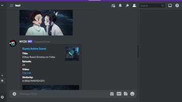 [Guess Anime Scene] Test with Nyzx Discord Bot 🛠