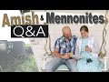 answering your questions || MENNONITES and AMISH