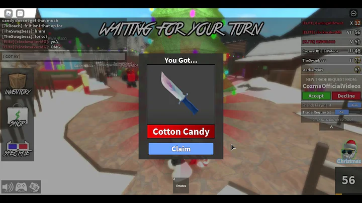 I GOT MY MM2 DREAM KNIFE!!!!!!!!!!!!!!