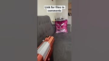 Printed foam dart blaster vs pillow monster #foamdart #dartblaster #3dprinted #3dprinting #cosplay