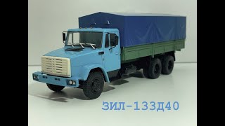 Легендарные грузовики СССР №61 ЗиЛ-133Г40 масштаб 1:43 MODIMIO