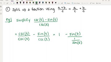 142 Week 7 Video 2 (7.1: Trigonometric Identities, Part 2)