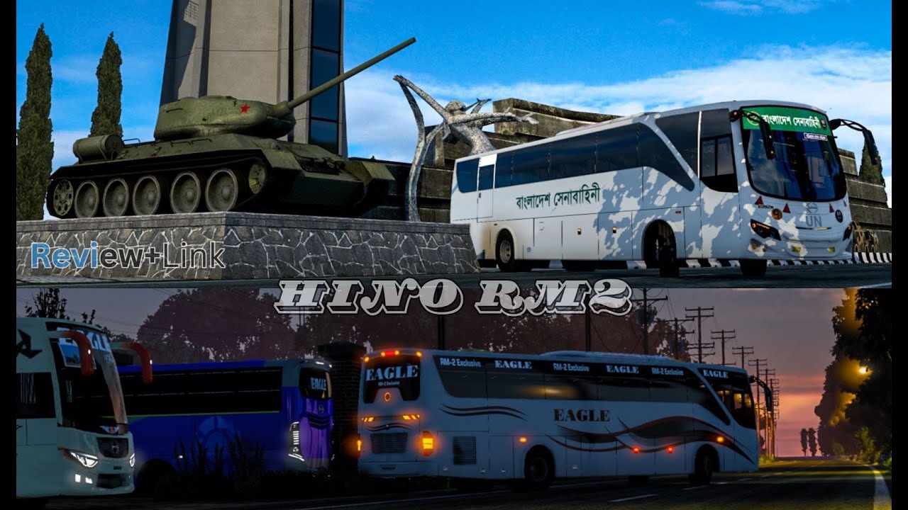Hino RM2 for ETS 2 1.44-1.46|Review|Link+How setup 1J+RM2+SKS and Play ...