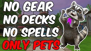 Can You Beat Wizard101 as a PET?