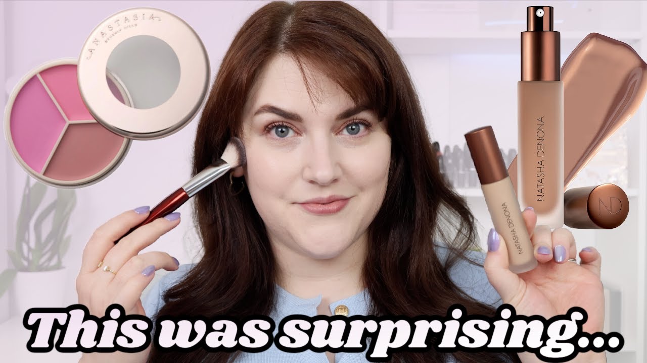 🌟NATASHA DENONA HY SCULPT LIQUID BRONZER & ABH BLUSH TRIO🌟 Review and comparisons