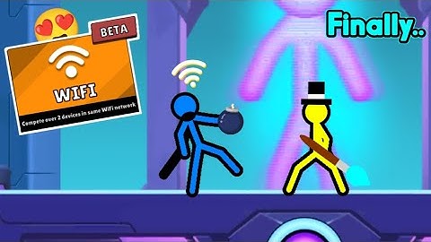 Wifi Multiplayer is Here - New Update || Supreme Duelist Stickman ||