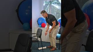 Improve balance fast with this simple activity for seniors #physiotherapy #mobility #seniorfitness