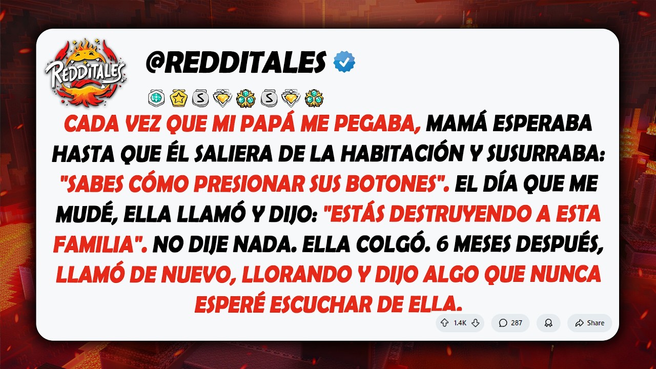 Mi papá me golpeó durante 18 años mientras mi mamá observaba. Ella nunca supo lo que yo...