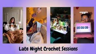 Late night crochet ♡ Crochet Tiktok compilation 