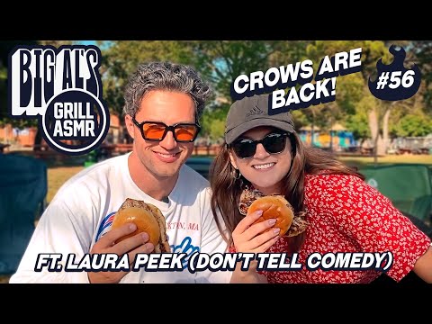 crows are back! ft. Laura Peek (don't tell comedy) | Big Al's Grill ASMR Ep. 56