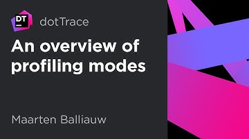 An overview of profiling modes