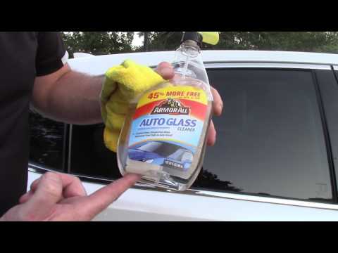 Video: Is Armor All Auto Glass Cleaner veilig op getinte vensters?