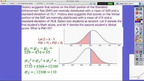 7.2.3 Combining Normal Random Variables