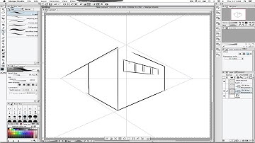Manga Studio "perspective rulers"