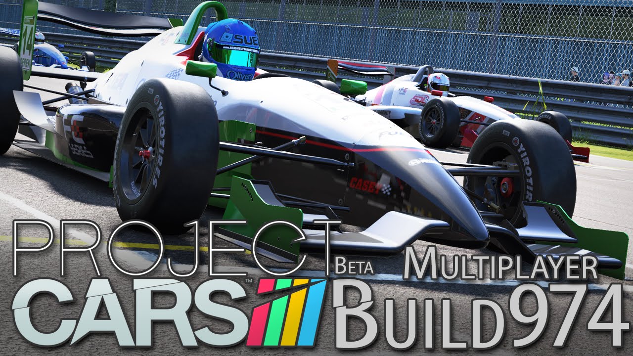 Multiplayer | Project CARS Build 974 [HD] [GER] Formula C @ Monza - YouTube