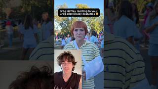 Greg Heffley reacting to your Greg and Rowley costumes 🥹