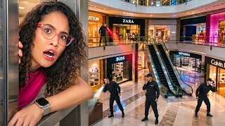 PASSAMOS A NOITE NOS LUGARES MAIS ALEATÓRIOS DO SHOPPING E O PIOR ACONTECEU!