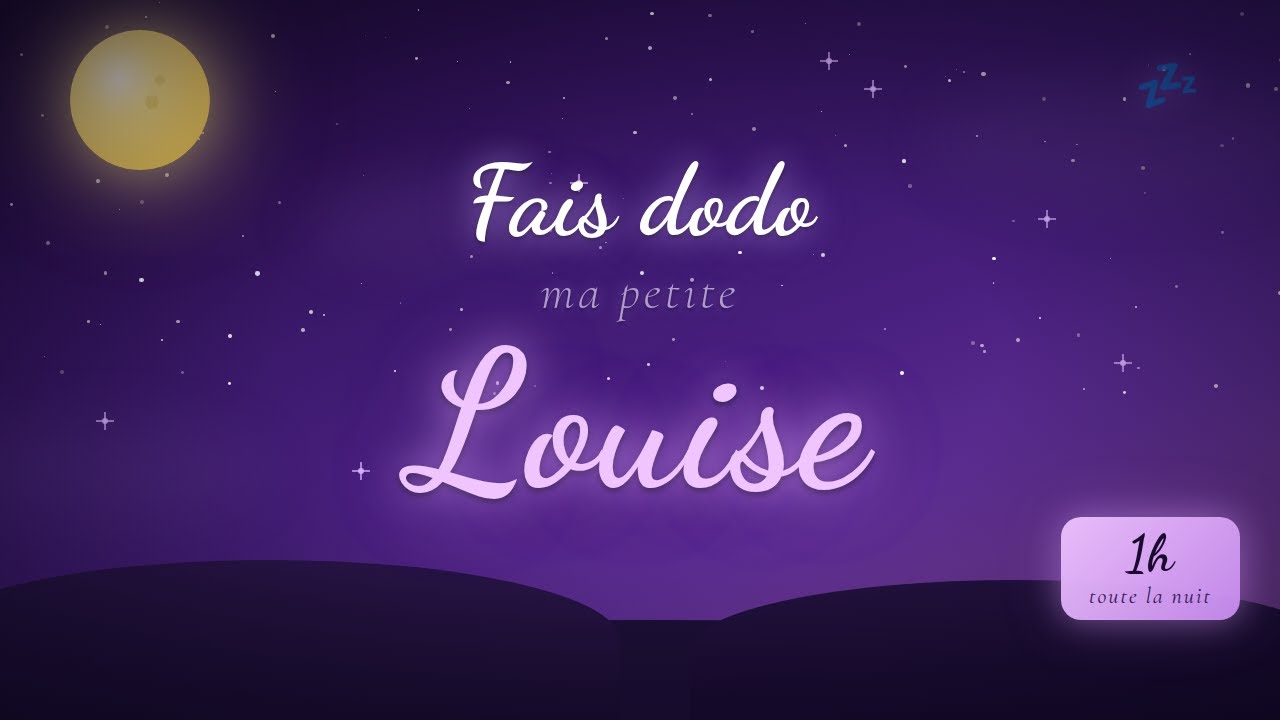 Berceuse Louise — 60 min de musique douce pour dormir toute la nuit 🌙