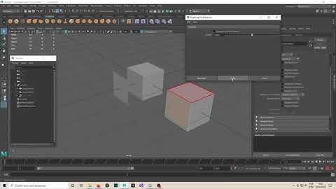 Autodesk Maya 2020, Duplicate Face