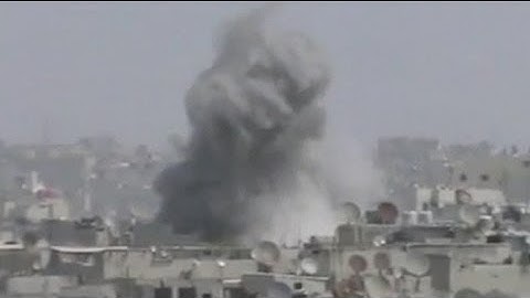 Siria: Rebeldes amenazan a Damasco con ataque sin precedentes