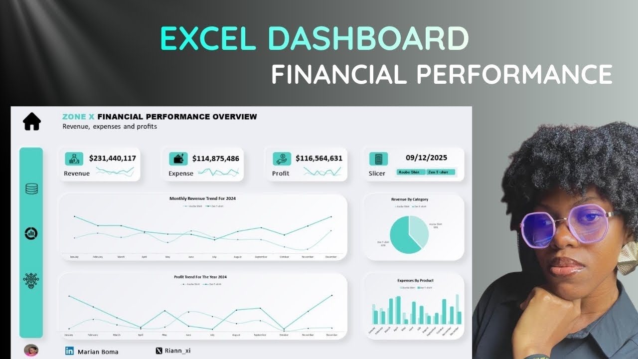 Build a Complete Excel Dashboard from Scratch | Beginner-Friendly Step ...