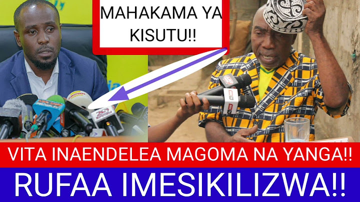 JUMA MAGOMA NA YANGA VITA INAENDELEA!! YASIKIE YALIOJILI