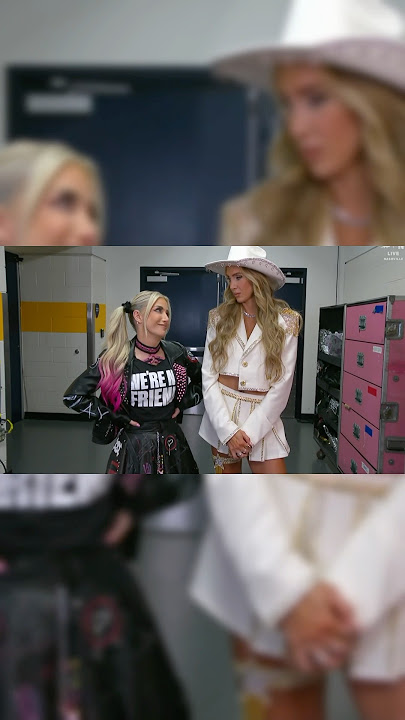 Charlotte Flair & Alexa Bliss, “Allies of Convenience” could maybe work out after all #wwe #shorts