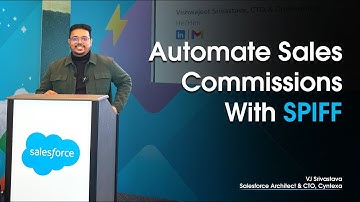 How to Automate Sales Commissions with Salesforce SPIFF? | VJ Srivastava @Dreamforce 2025