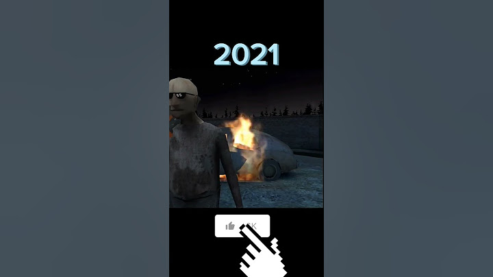 evolution of endings in granny 3 👻💀👿