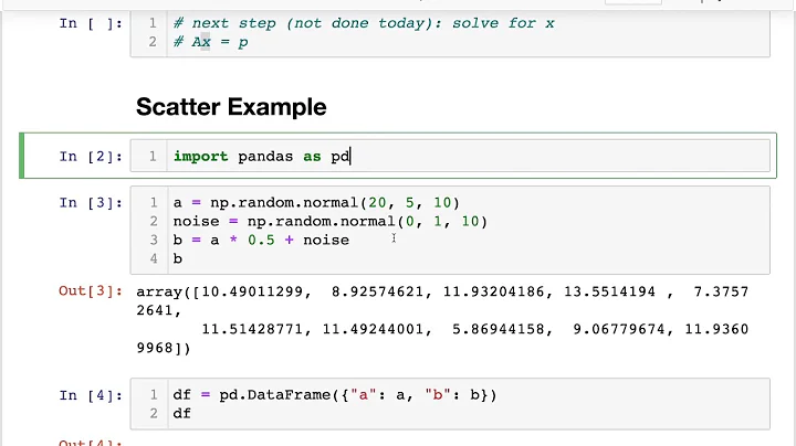 CS 320 Apr 6 (Part 4) - Projection Matrices