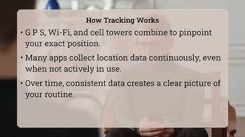What Private Routines Does Location Tracking Show?
