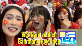 Cháy hết mình, hạnh phúc vỡ oà bàn thắng tuyệt đẹp ck Việt Nam vs Thái Lan | CHÂM SỨA OFFICIAL