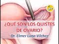 ¿QUÉ SON LOS QUISTES DE OVARIO? / Dr. Elmer Luna Vilchez