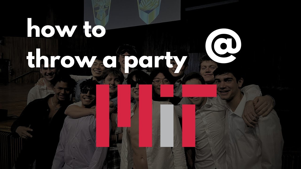 how mit frats throw parties YouTube
