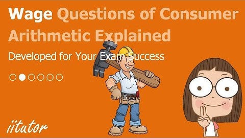 💯 WAGE of Consumer Arithmetic Explained with Clear Examples. Watch this video!