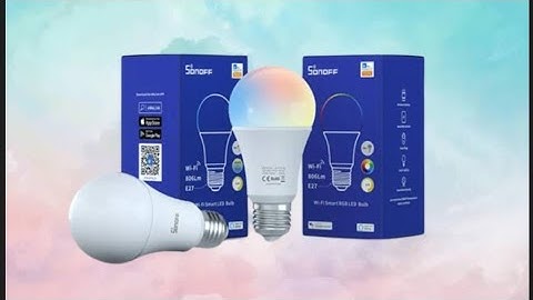 Sonoff B05-BL-A60 Smart Bulb | Unboxing And Setup | Ewelink App | RGB Light