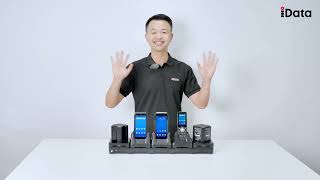 Idata 5-Slot Charging Cradle Charge 5 Devices At Once Boost Efficiency