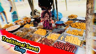 200 years old traditional sweet shop in village Haat | Village Market | Gramin Mistir Haat | Haat |